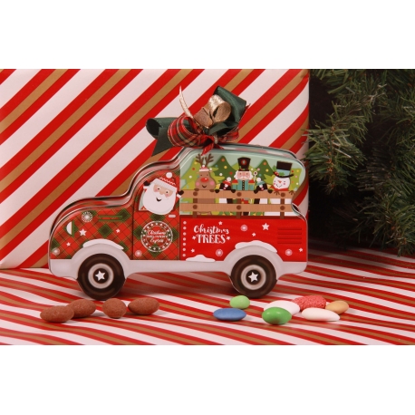 Voiturette en métal de Noël