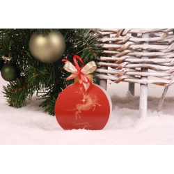 Boule Renne rouge