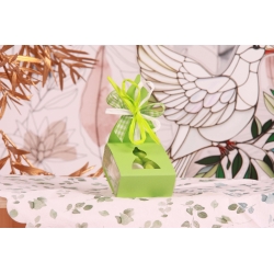 Bougie verte - Boîtes à dragées - Dragées Braquier