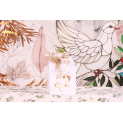 Boîte Iris Calice or - Boîtes à dragées - Dragées Braquier