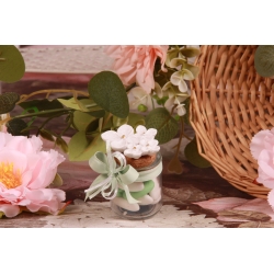 Fleur céramique sur pot