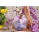 Piquet Iris sur tulle