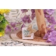 Papillon or sur Capucine blanche