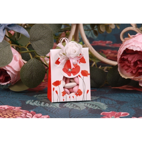 Pochette coquelicot