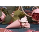 Duo de rose sur cornet rose