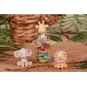 Sujet savane pastel sur pot