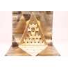 Calendrier Sapin Or