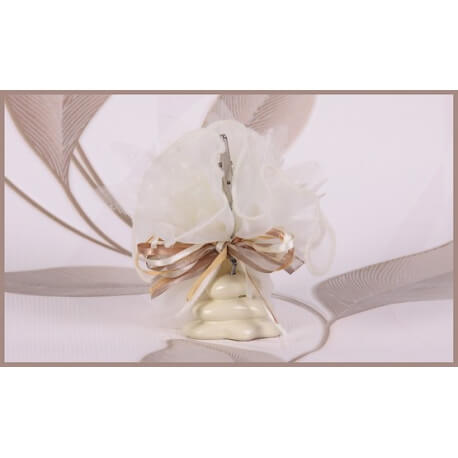 Rocher ivoire - Boîtes à dragées - Dragées Braquier