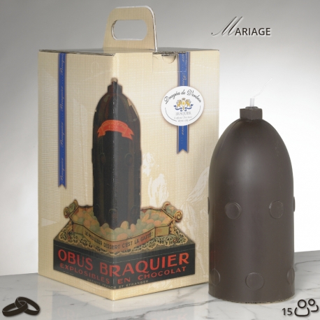 Obus N°2 Mariage - Dragées Braquier, confiseur chocolatier à Verdun