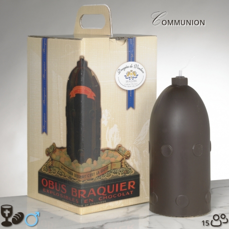 Obus N°2 Communion garçon - Dragées Braquier, confiseur chocolatier à Verdun