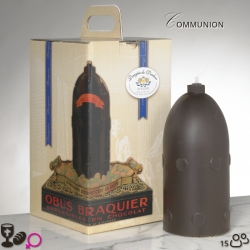 Girl communion Chocolate Bomb Size 2 - Dragées Braquier, confiseur chocolatier à Verdun
