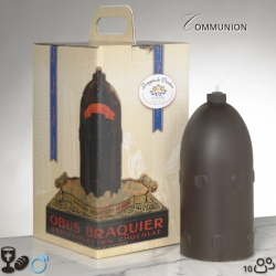Obus N°3 Communion garçon - Dragées Braquier, confiseur chocolatier à Verdun