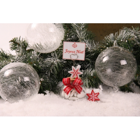 Étoile de Noël - Boîtes à dragées - Dragées Braquier
