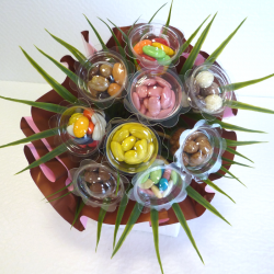 Bouquet N°13 Bicolore - Dragées Braquier, confiseur chocolatier à Verdun