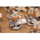 Lot d'étiquettes personnalisées Bleu marine - Étiquettes pour boîtes à dragées - Dragées Braquier