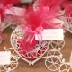Lot d'étiquettes personnalisées Rose pâle - Étiquettes pour boîtes à dragées - Dragées Braquier