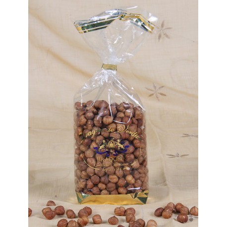 Natural hazelnut, Confectioner-bag 500 g - Dragées Braquier, confiseur chocolatier à Verdun