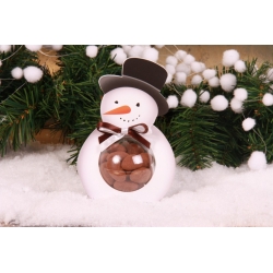 Bonhomme de neige - Boîtes à dragées - Dragées Braquier