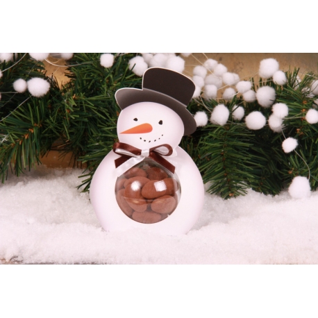 Bonhomme de neige - Boîtes à dragées - Dragées Braquier