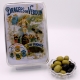 Olives, Boîte métal "Affiche" 400 g - Dragées Braquier, confiseur chocolatier à Verdun