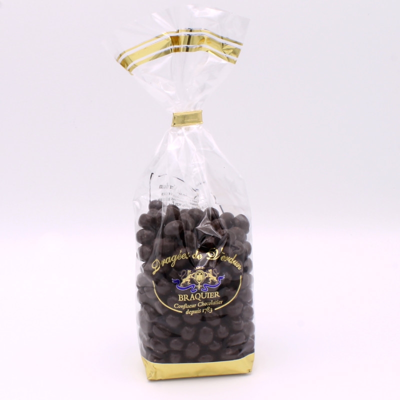 Grains de café, Sachet de 500 g - Les enrobés chocolat - Dragées Braquier,  la dragée de Verdun