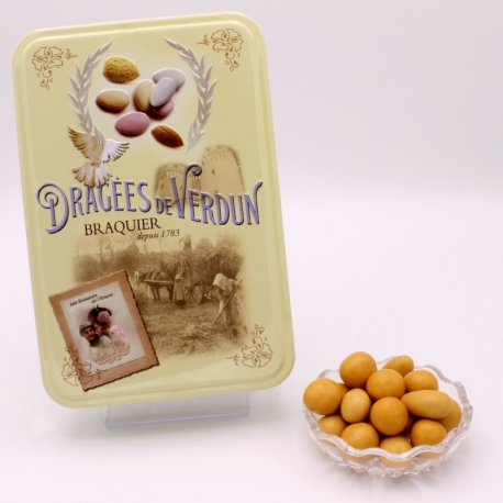 Duotine, "Love and Sweets" metal-box 400 g - Dragées Braquier, confiseur chocolatier à Verdun