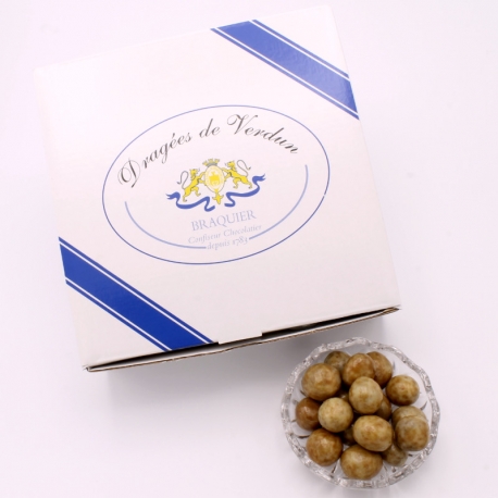 Pomme de Terre, Cardboard-box 1 kg - Dragées Braquier, confiseur chocolatier à Verdun