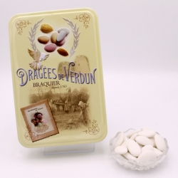 Impériale, "Love and Sweets" metal-box 400 g - Dragées Braquier, confiseur chocolatier à Verdun