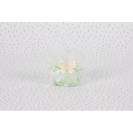 Papillon sur tulle - Boîtes à dragées - Dragées Braquier