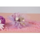 Bouquet fleur mauve - Boîtes à dragées - Dragées Braquier