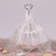 Robe de mariée ivoire - Boîtes à dragées - Dragées Braquier