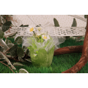 Tulipe givrée verte