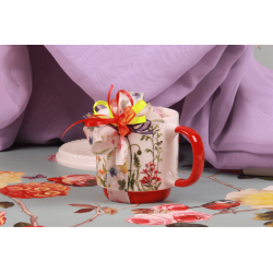 Mug fleuri