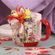 Mug fleuri